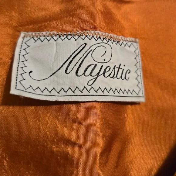 Vintage | Orange Wool Shift - Picture 3 of 5